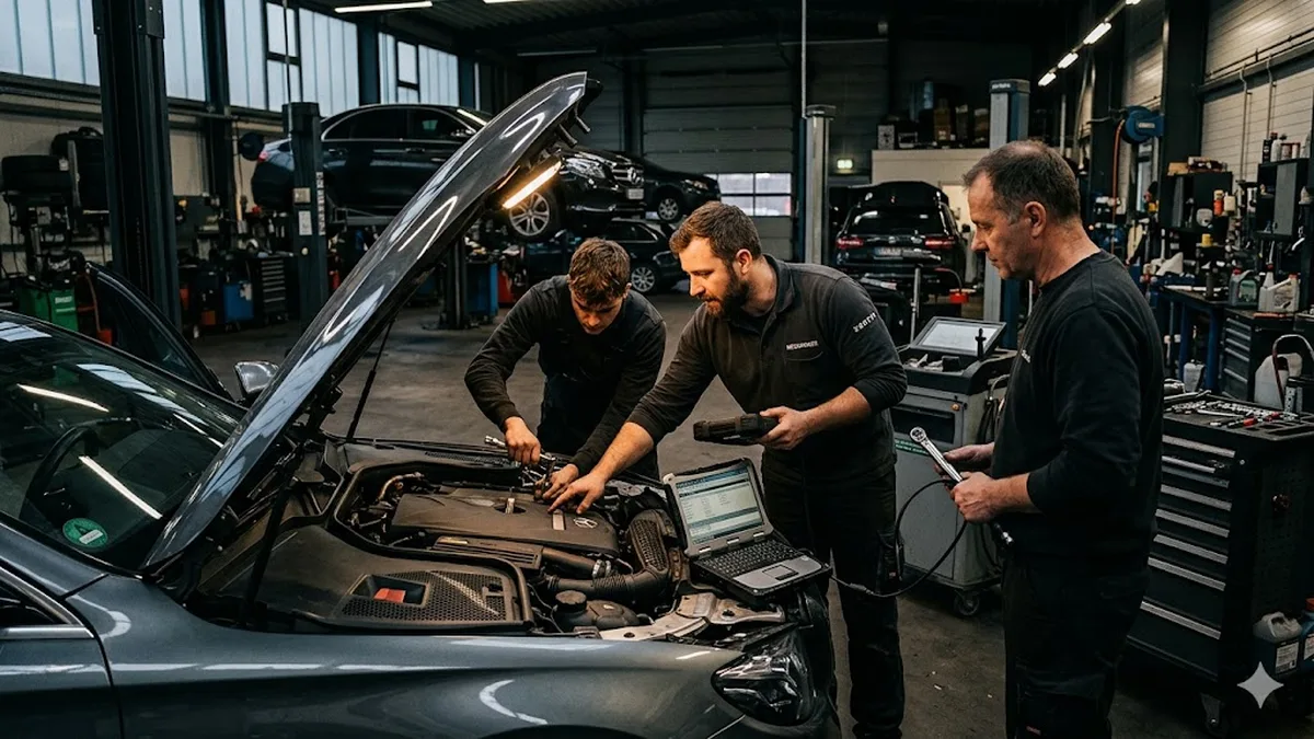 Mercedes-Vertragswerkstatt verlassen? Warum Gute wechseln