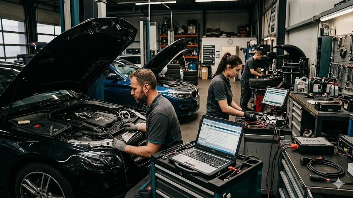 Ein Tag mit XENTRY, ODIS und ISTA – unser Arbeitsalltag